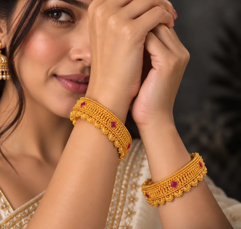 Gold Bangles