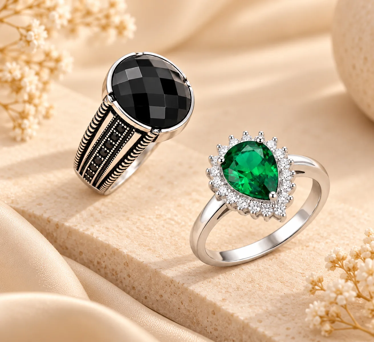 Silver Ring Collection